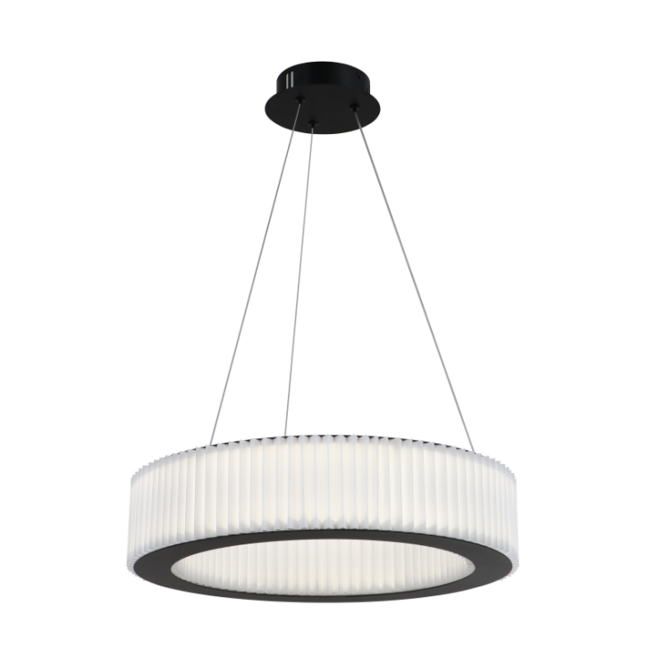 Pyöreä rengas LED-kattokruunu