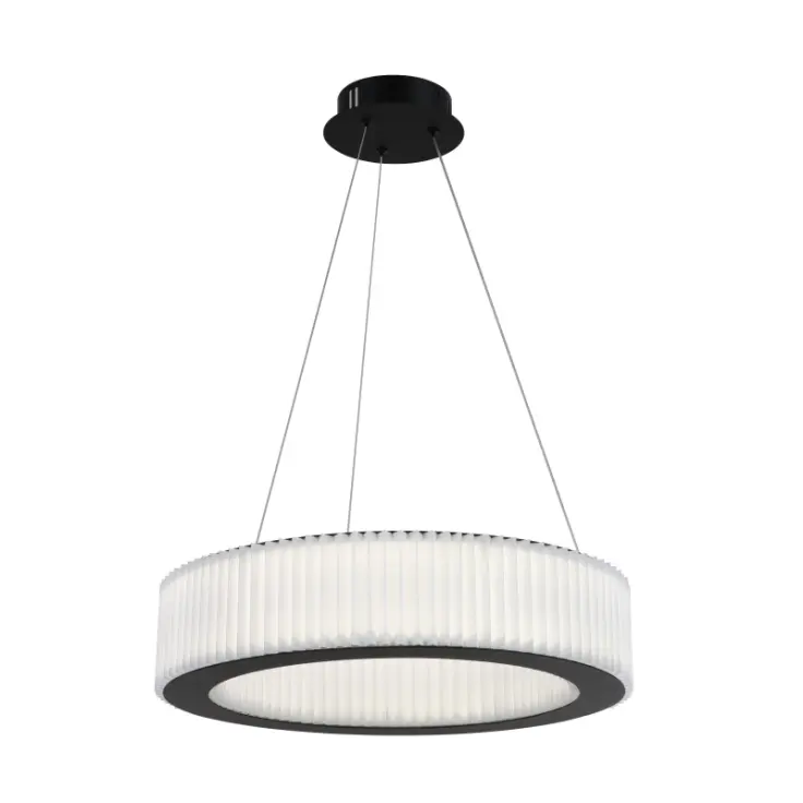 Pyöreä rengas LED-kattokruunu