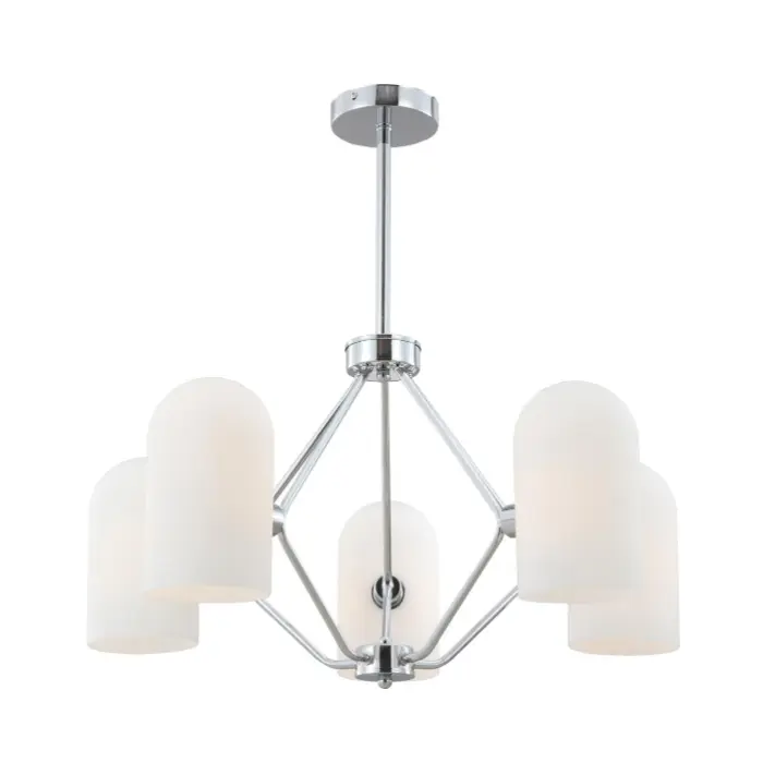 Vintage Chrome 5-Light Crhanneer