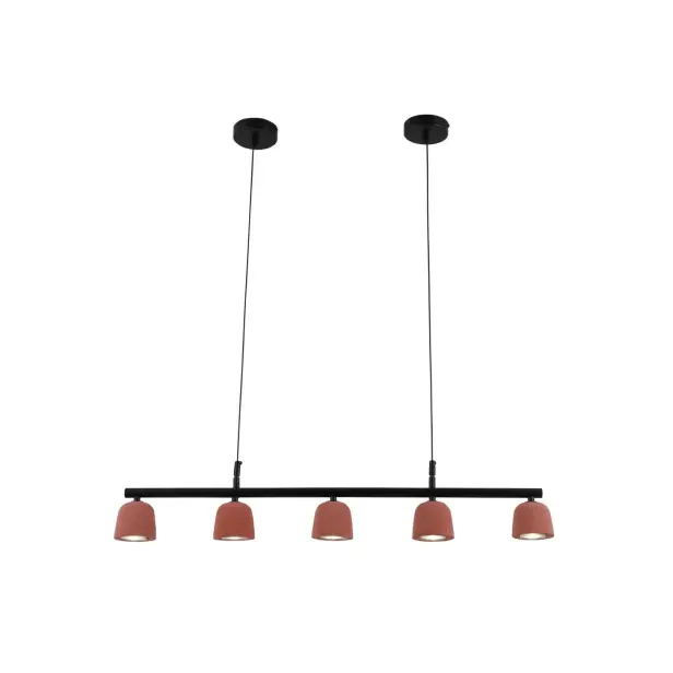 Vulcan punainen minimalistinen sementtipengas