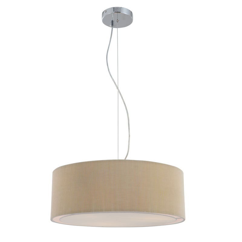 Lämmin beige moderni riippuvalaisin
